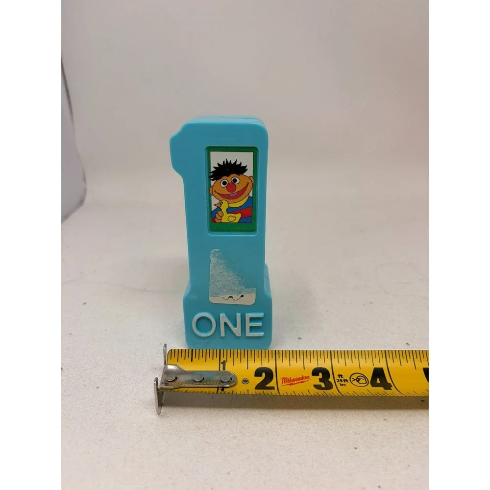 Vintage TYCO Preschool Sesame Street Numbers 1-10 Learning Blocks Lot of 10